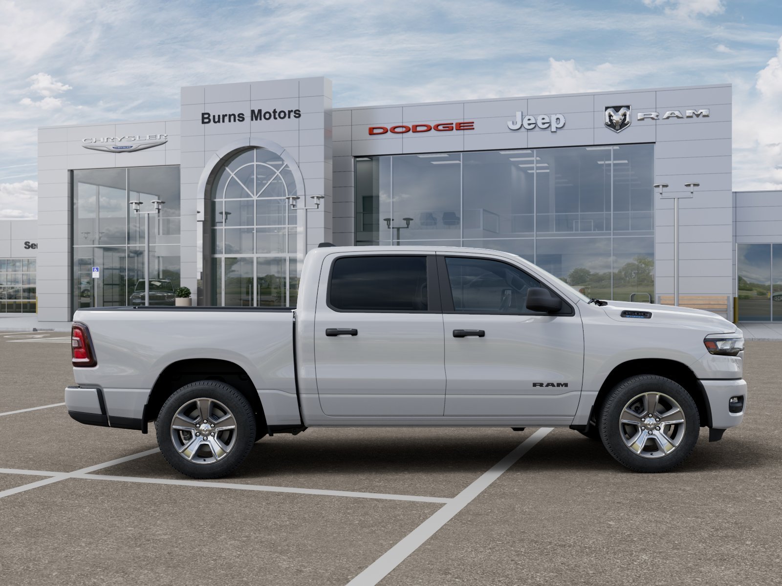 New 2026 Bright White Clear-Coat Exterior Paint RAM Express image 47