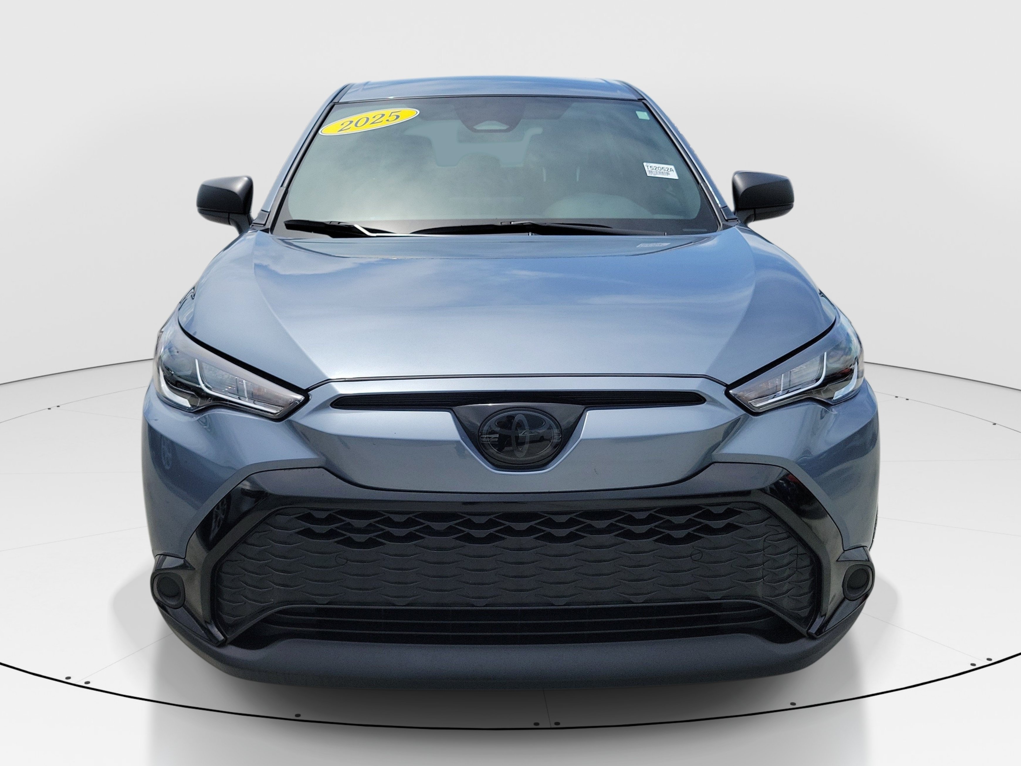 Used 2025 Silver Toyota Hybrid XSE image 2