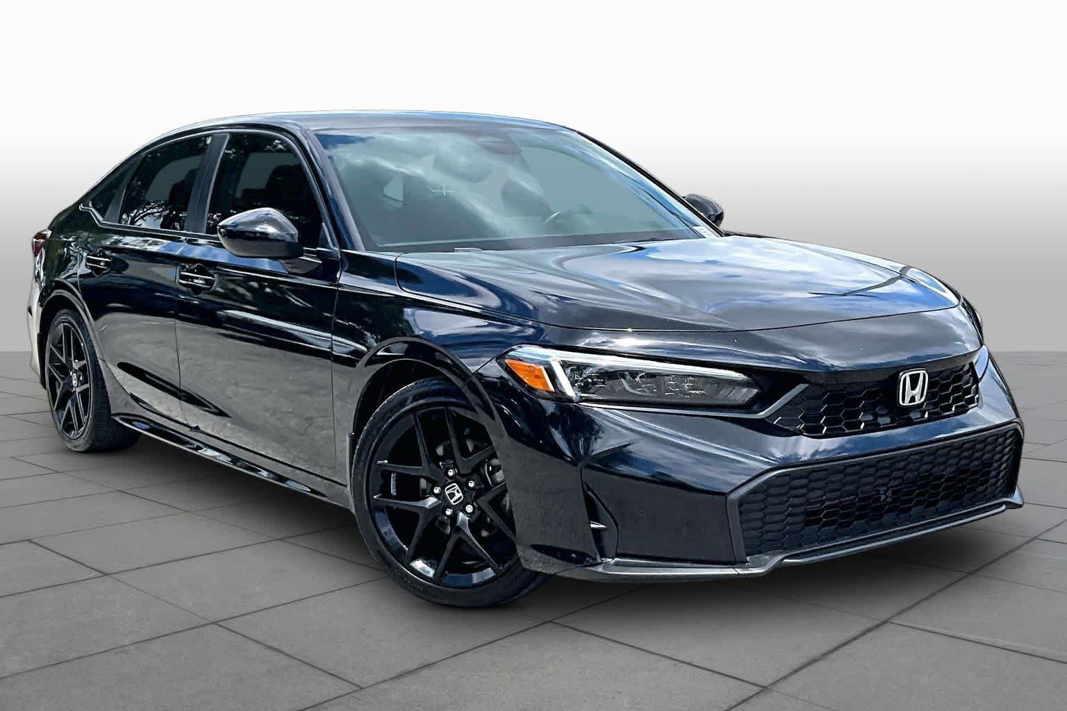 Used 2023 Crystal Black Pearl Honda Sport image 3