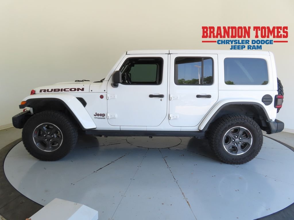 Used 2021 White Jeep Unlimited Rubicon image 6