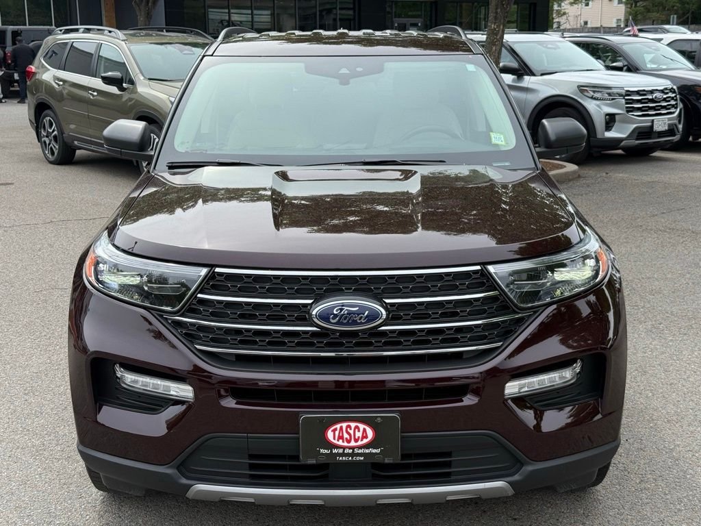 Used 2022 Red Metallic Ford XLT image 2