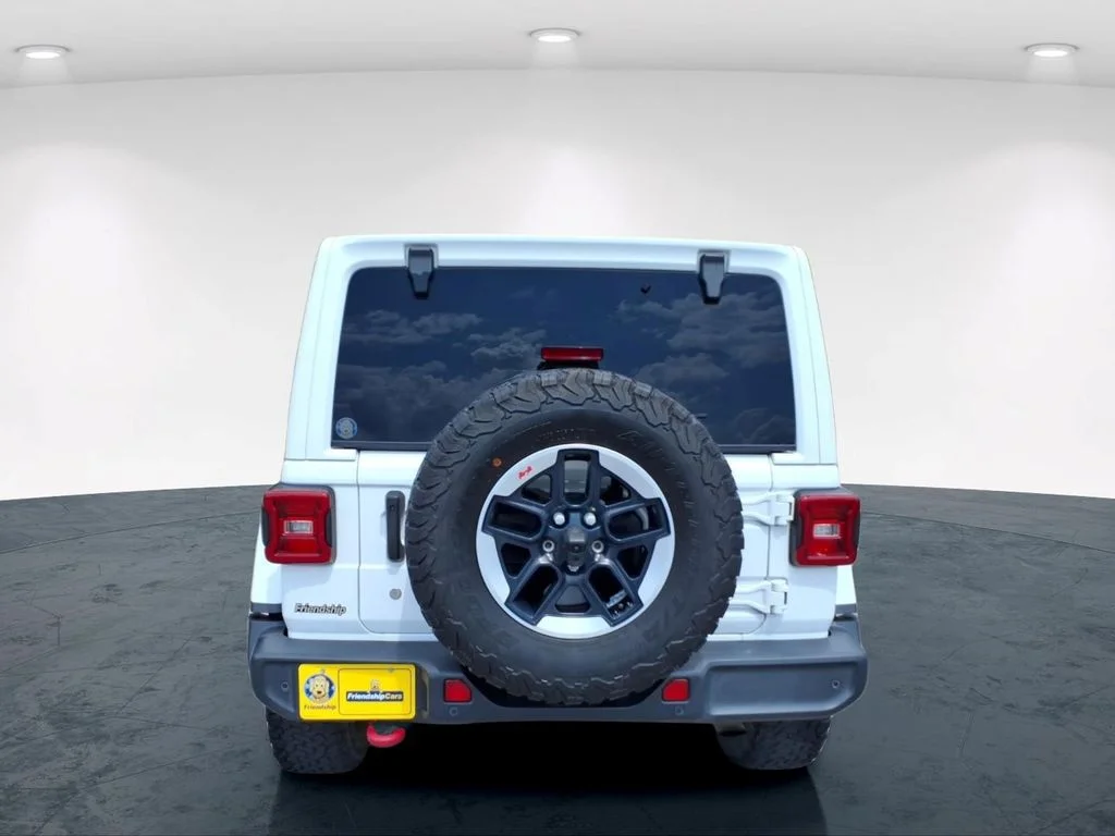 Used 2020 White Jeep Unlimited Rubicon image 10