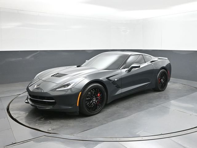 Used 2019 Gray Chevrolet Stingray Z51 image 1