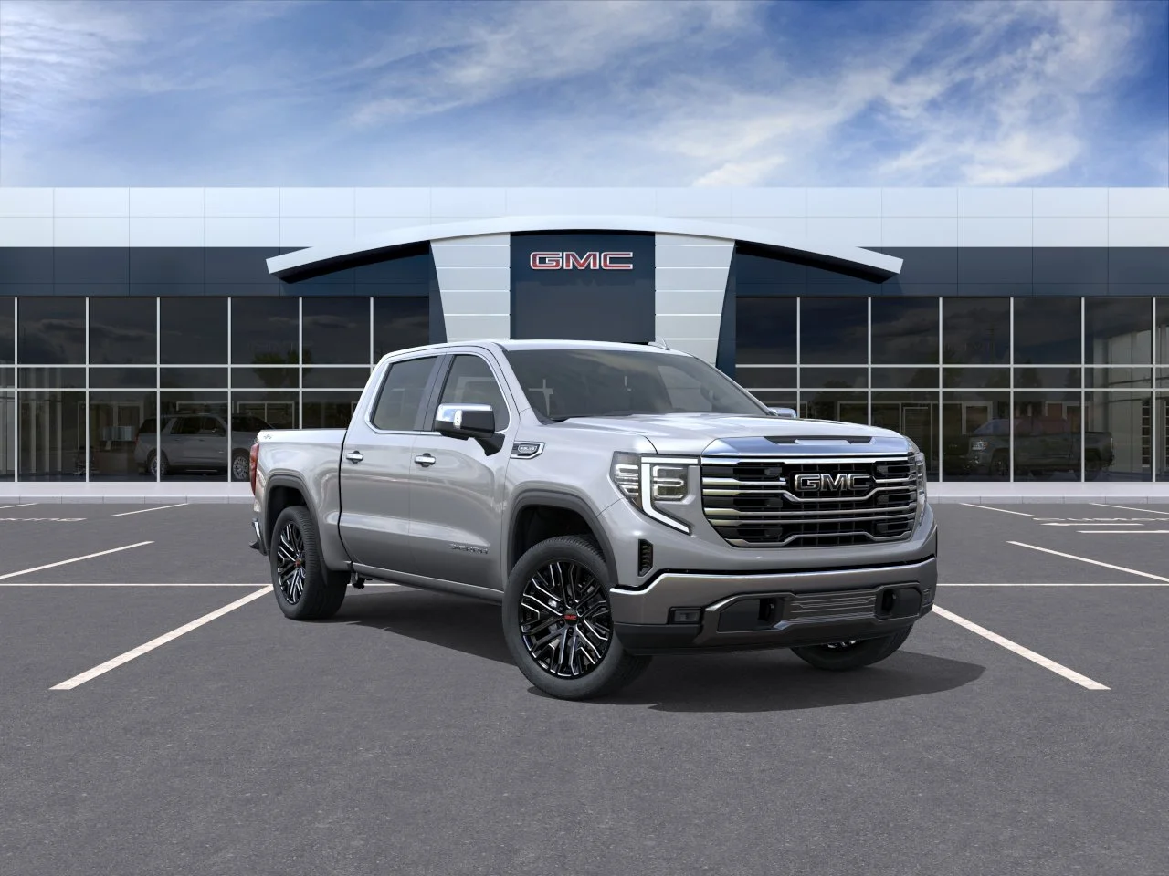 New 2026 Sterling Metallic GMC SLT image 1