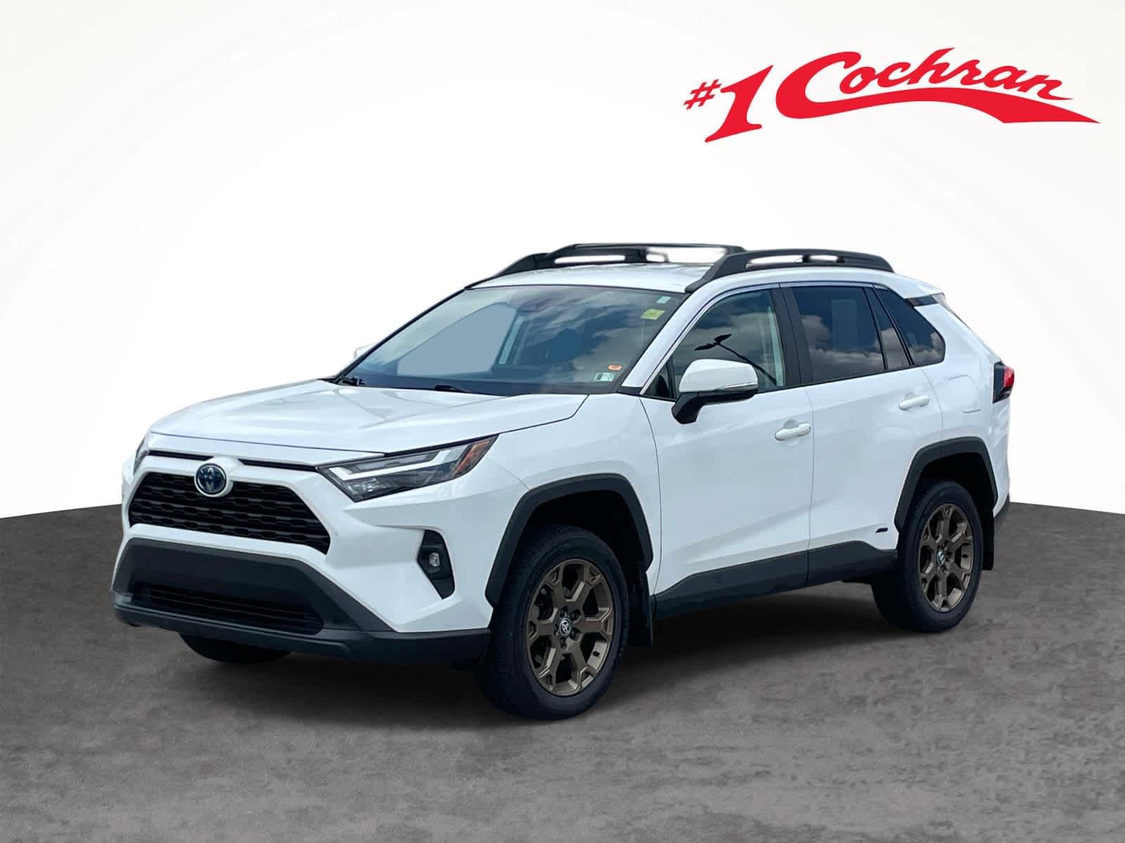 Used 2023 Ice Cap Toyota Hybrid Woodland image 11