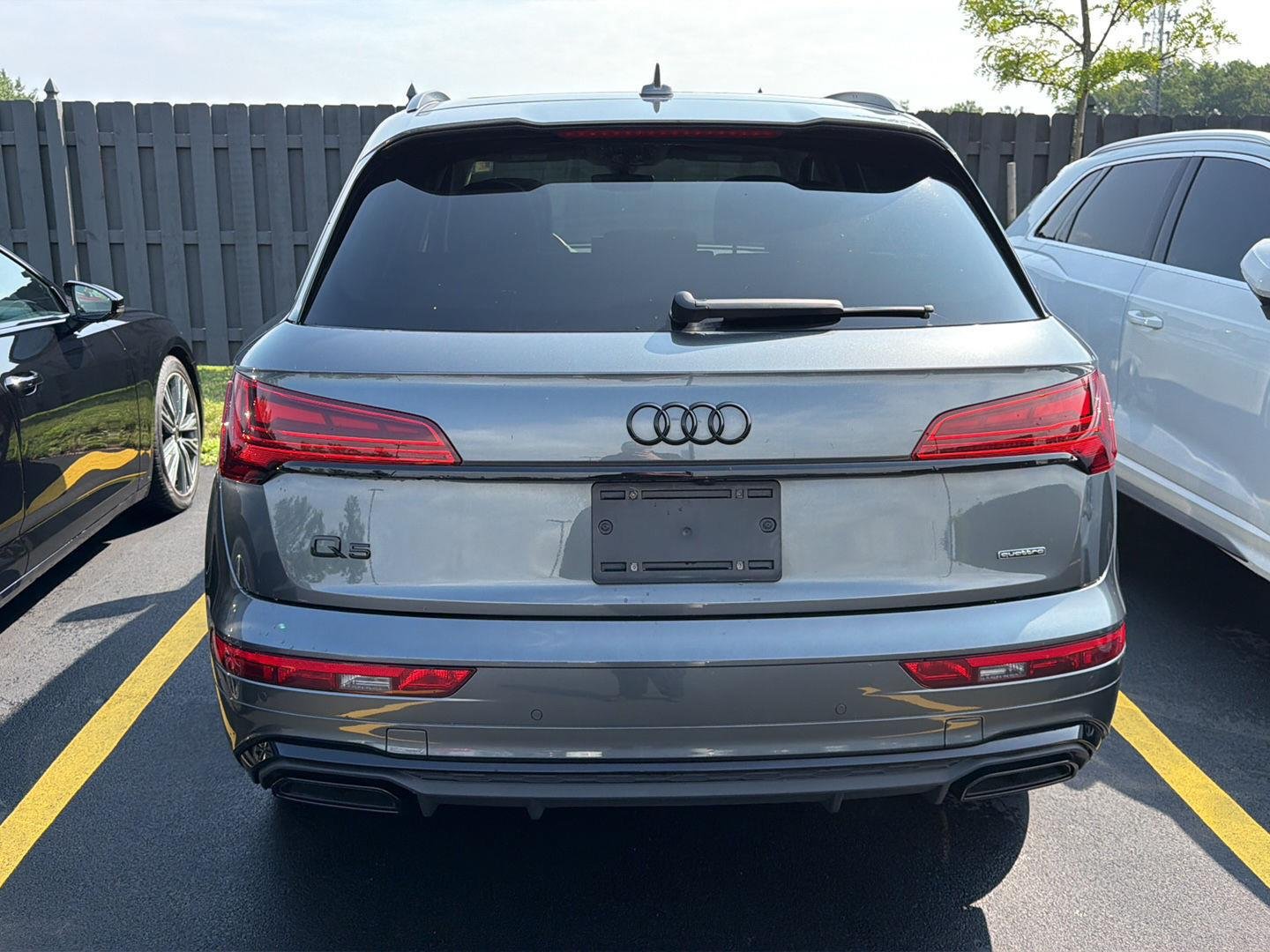 Used 2023 Daytona Gray Pearl Effect Audi S line Premium Plus image 5