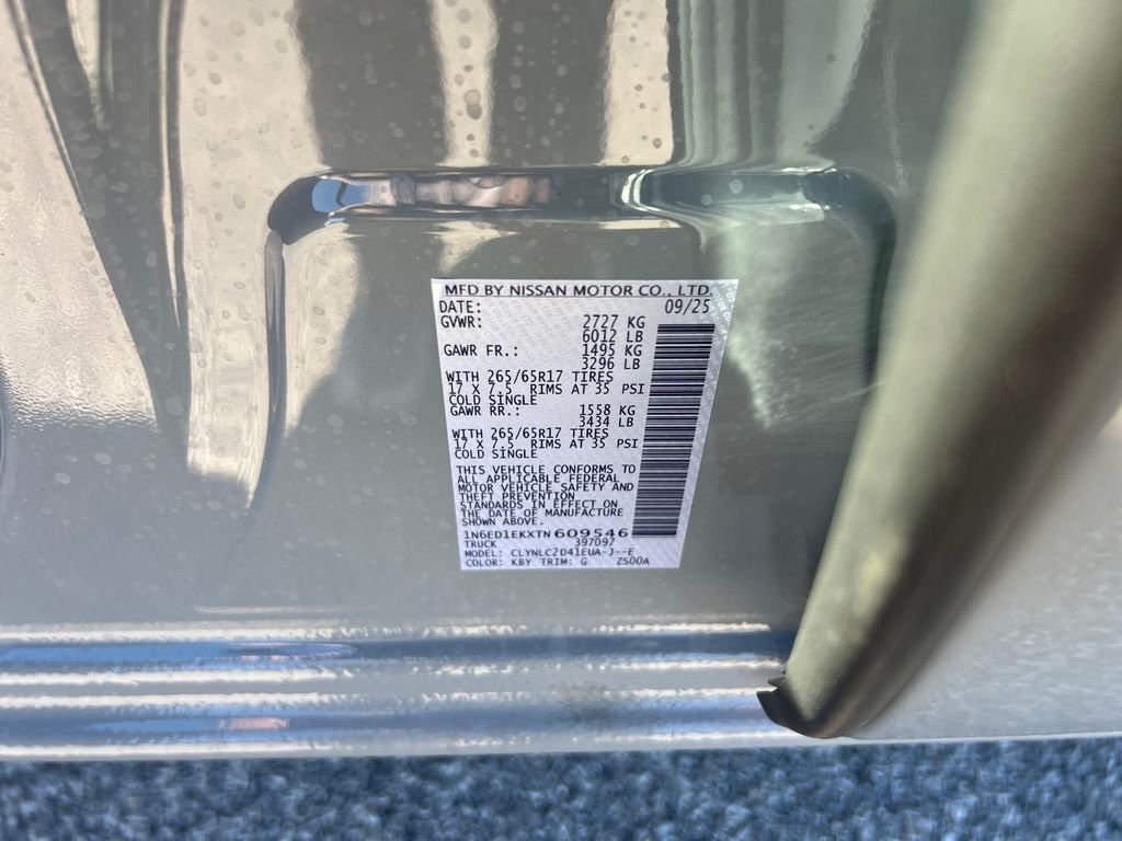 New 2026 Gray Nissan SV image 29