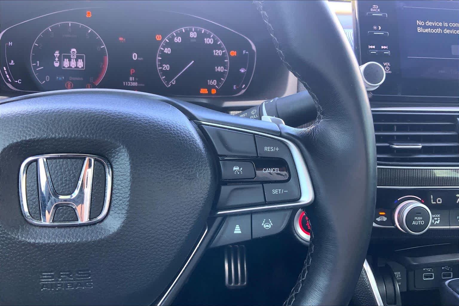 Used 2021 Still Night Pearl Honda Sport image 24