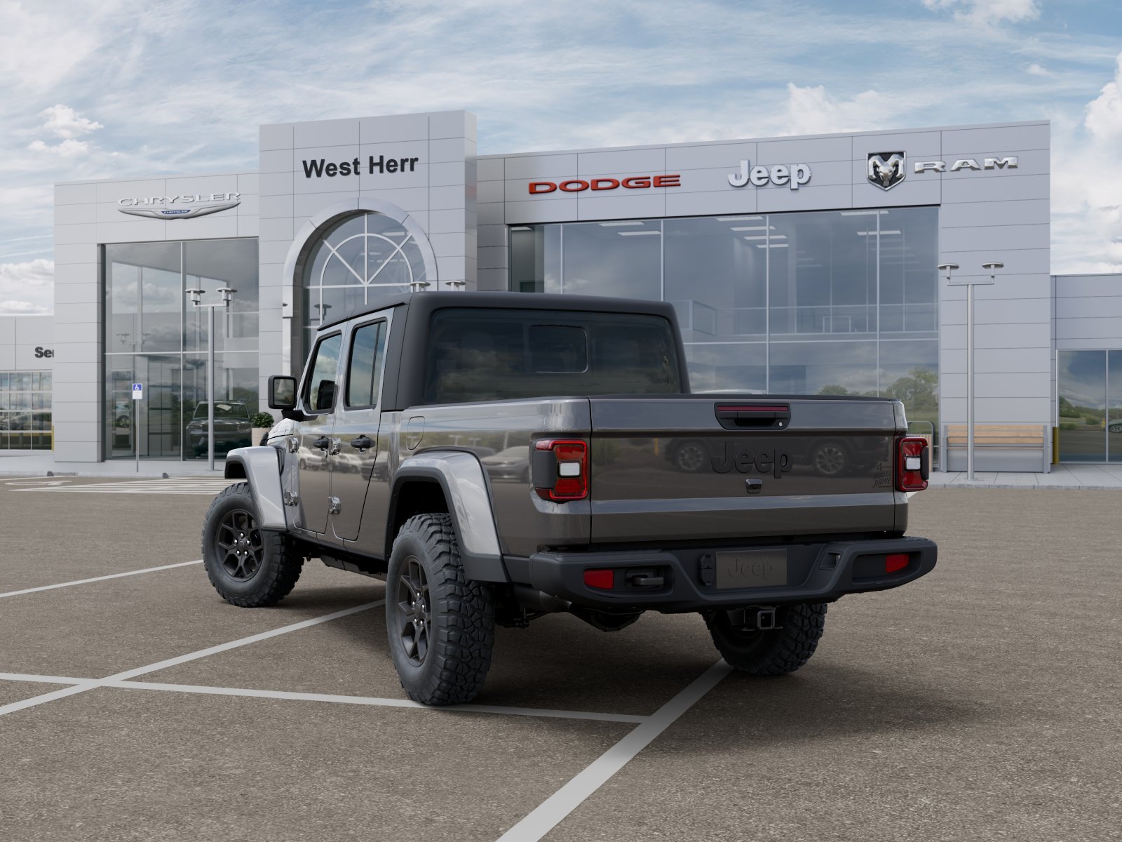 New 2026 Granite Crystal Metallic Clearcoat Jeep Willys image 3