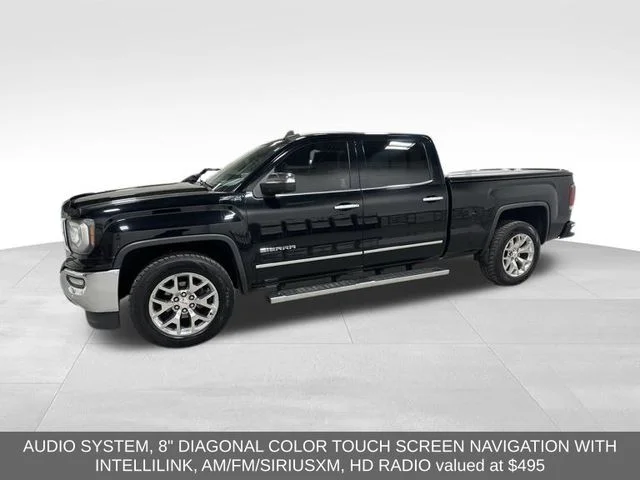 Used 2017 Black GMC SLT image 11