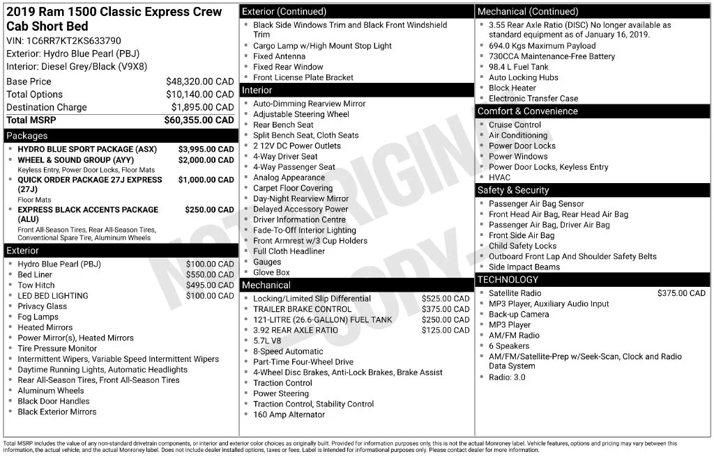 Used 2019 Blue Ram Express image 23