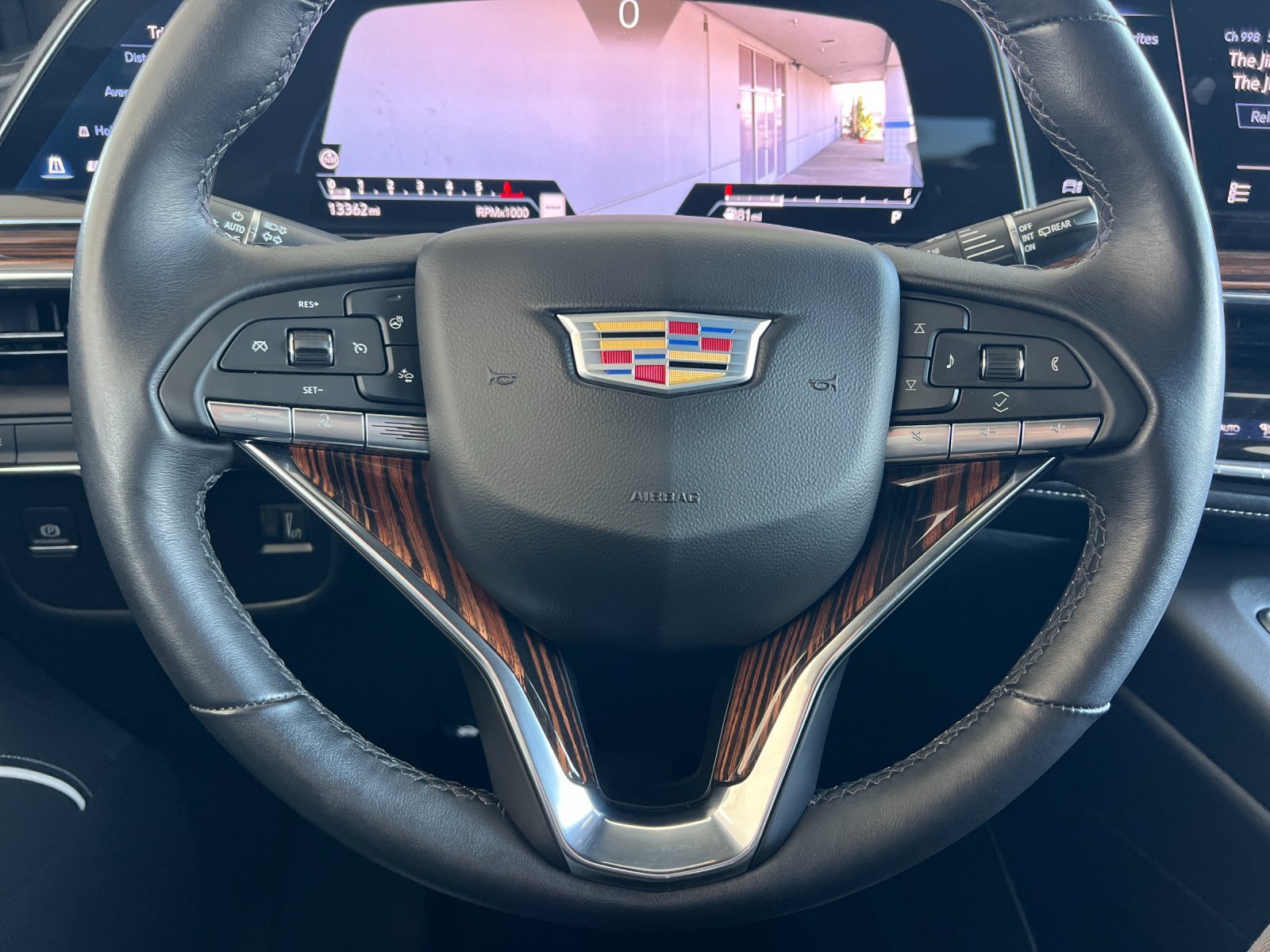 Used 2024 Galactic Gray Metallic Cadillac Luxury image 24