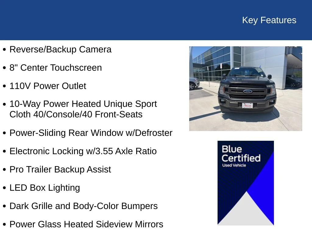 Used 2020 Magnetic Metallic Ford XLT image 29