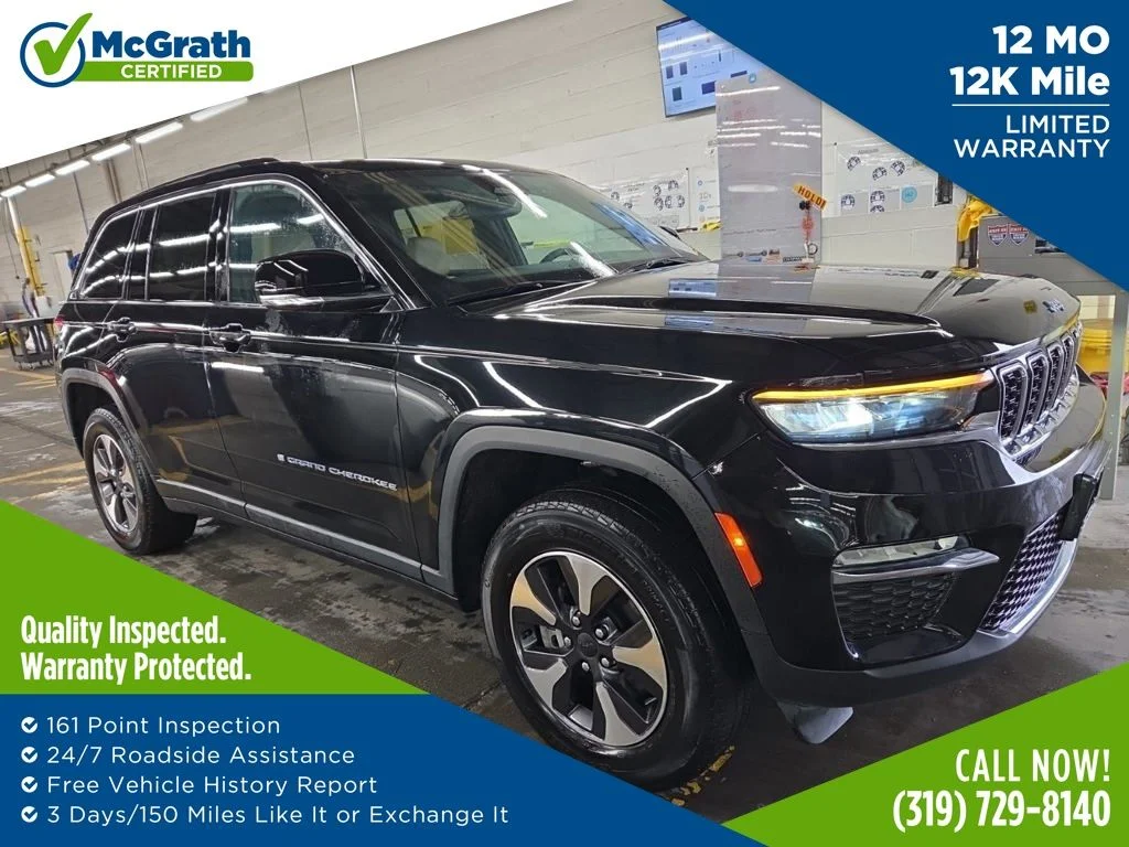 Used 2023 Black Jeep 4xe image 1