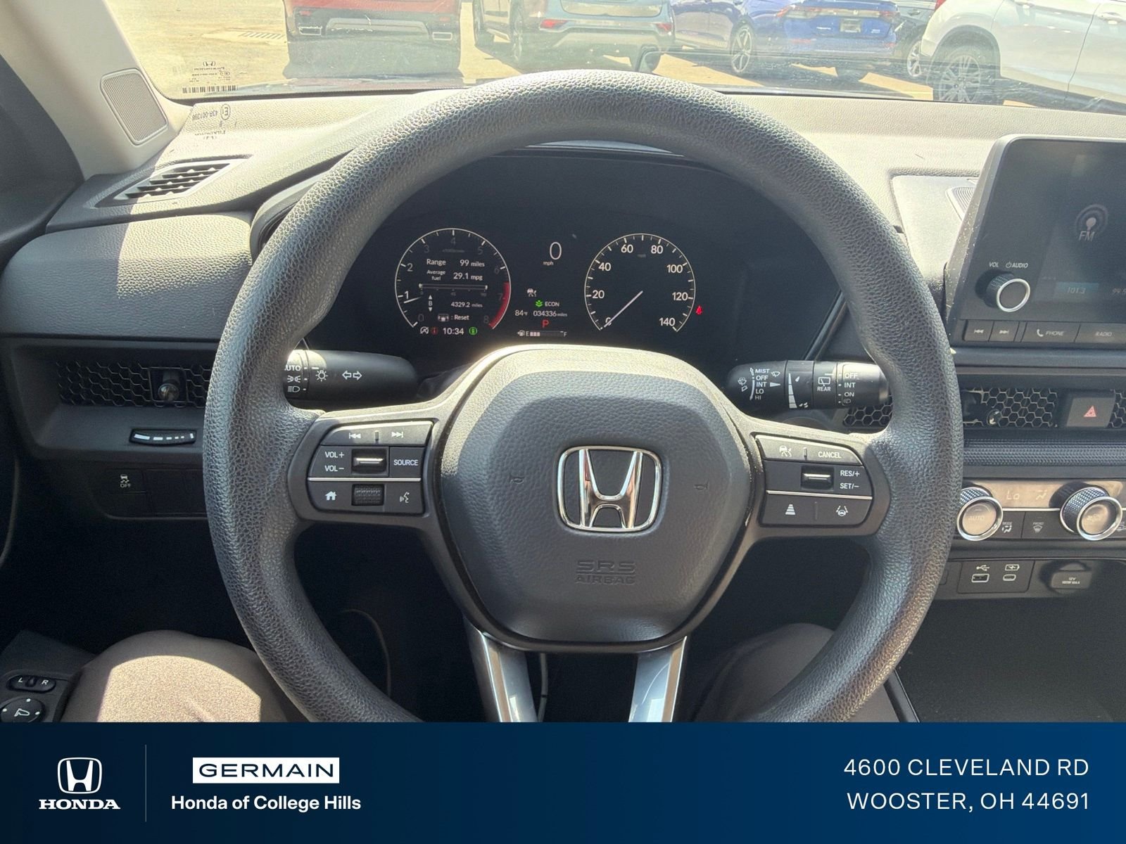 Certified Used 2024 Meteorite Gray Metallic Honda EX image 17