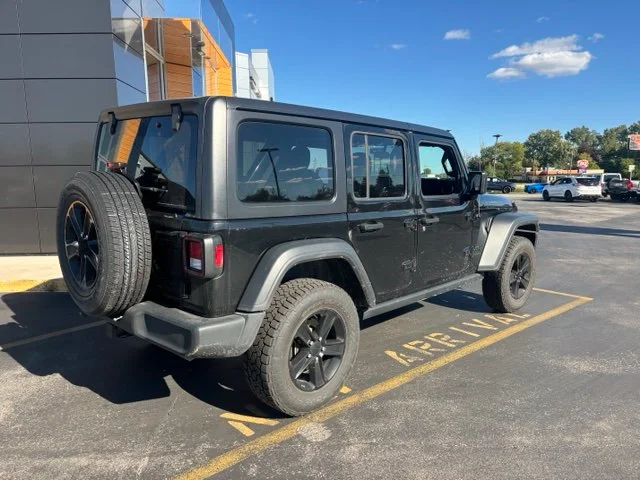 Used 2020 Jeep Wrangler Unlimited Altitude with VIN 1C4HJXDM0LW235814 for sale in Plymouth, WI