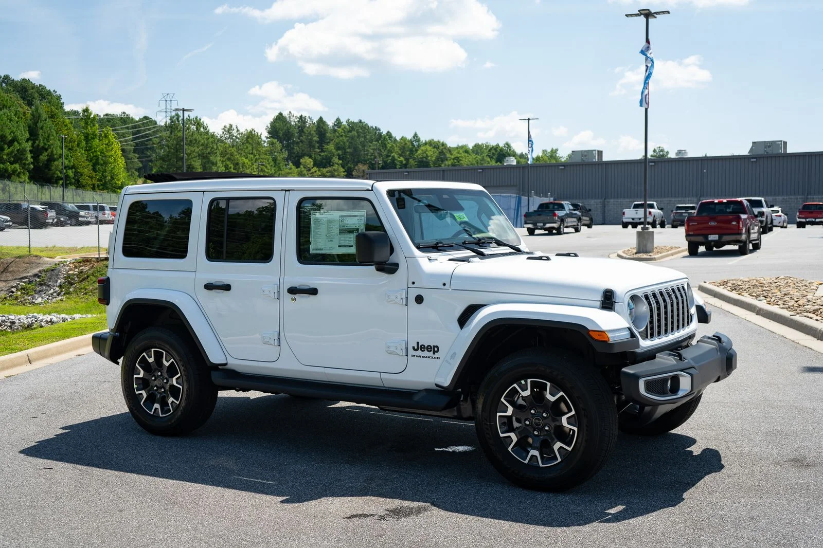 New 2026 White Jeep Sahara image 12