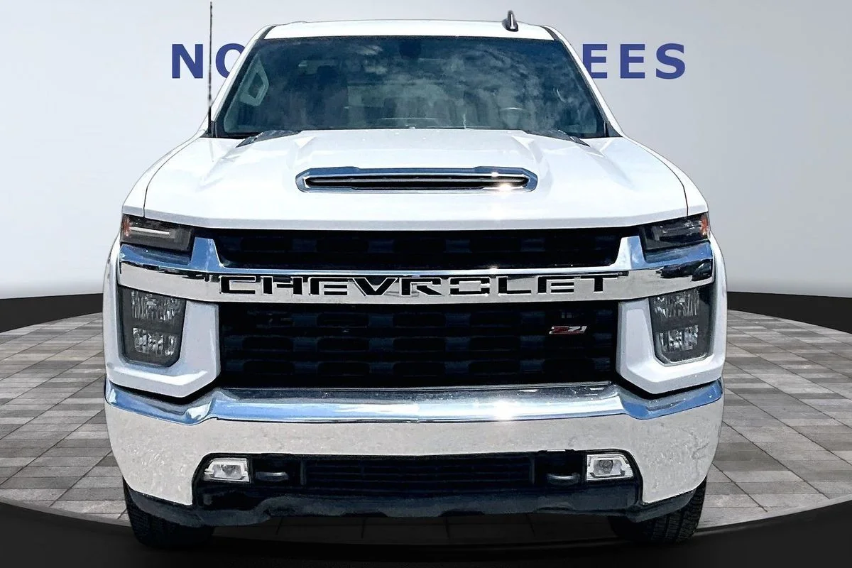 Used 2023 White Chevrolet 4WD Crew Cab Standard Bed LT image 2