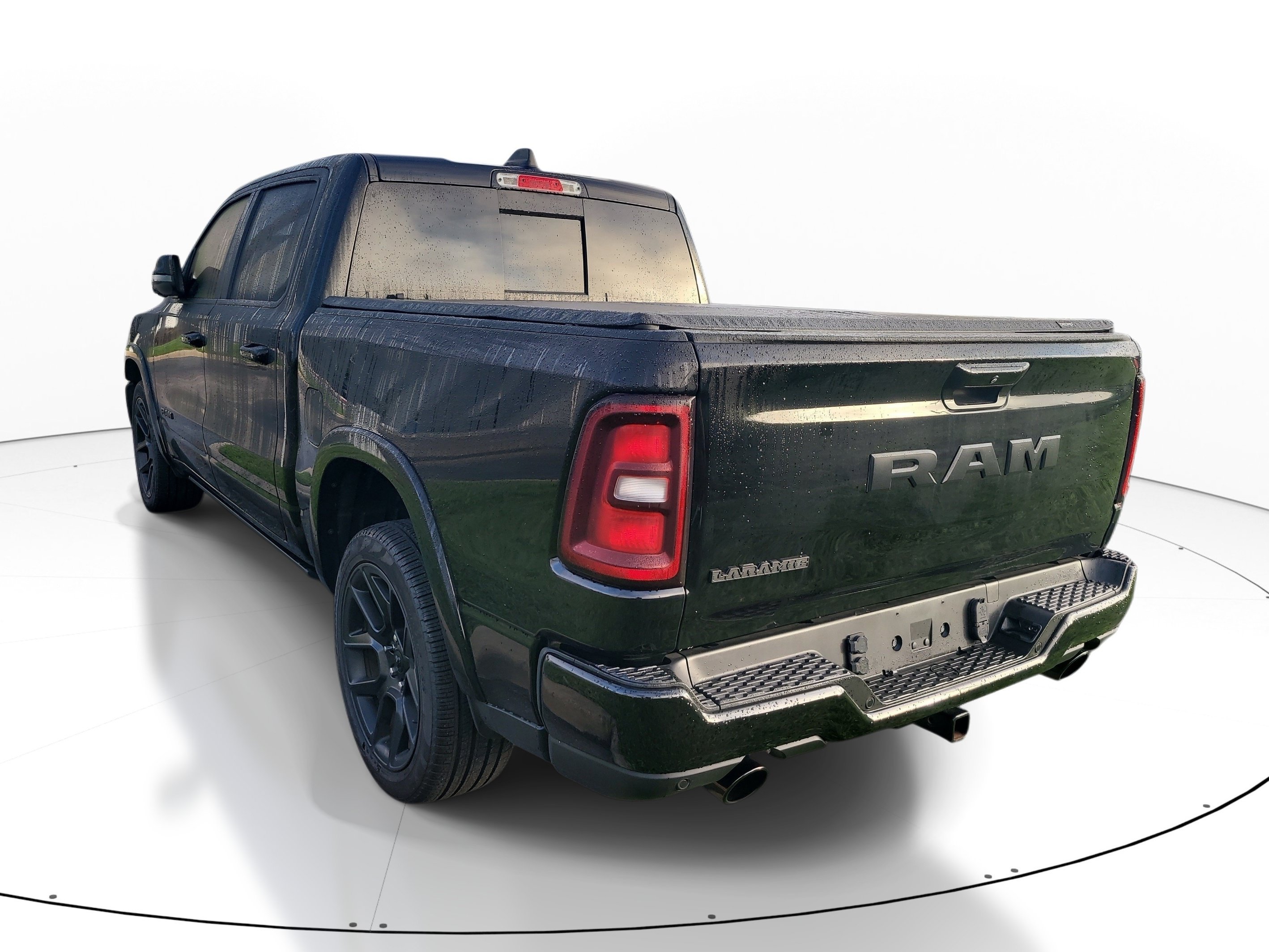 Used 2025 Diamond Black Crystal Pearlcoat Ram Laramie image 6