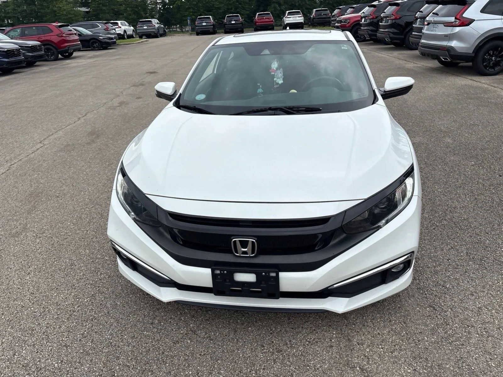 Used 2019 Platinum White Pearl Honda EX image 6