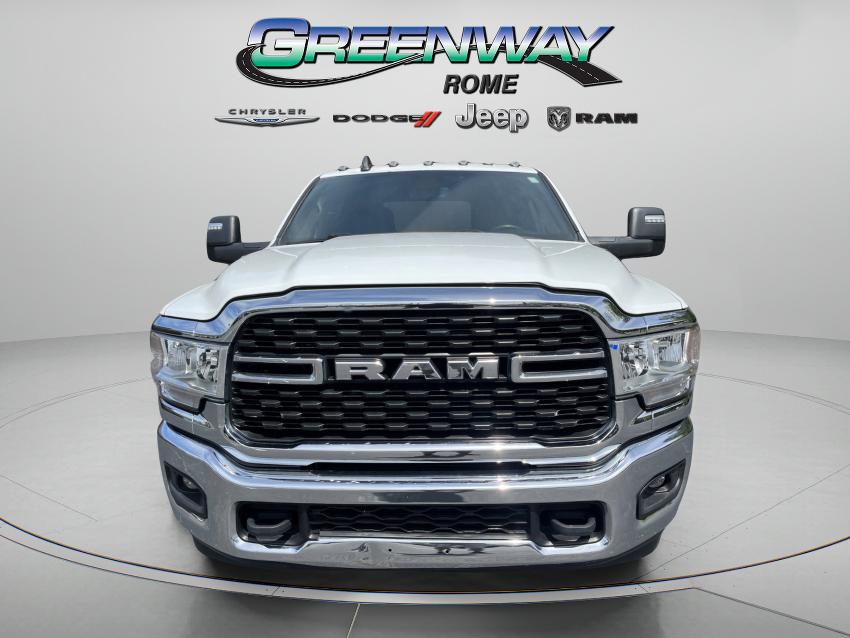 Used 2024 Bright White Clearcoat Ram Big Horn image 2