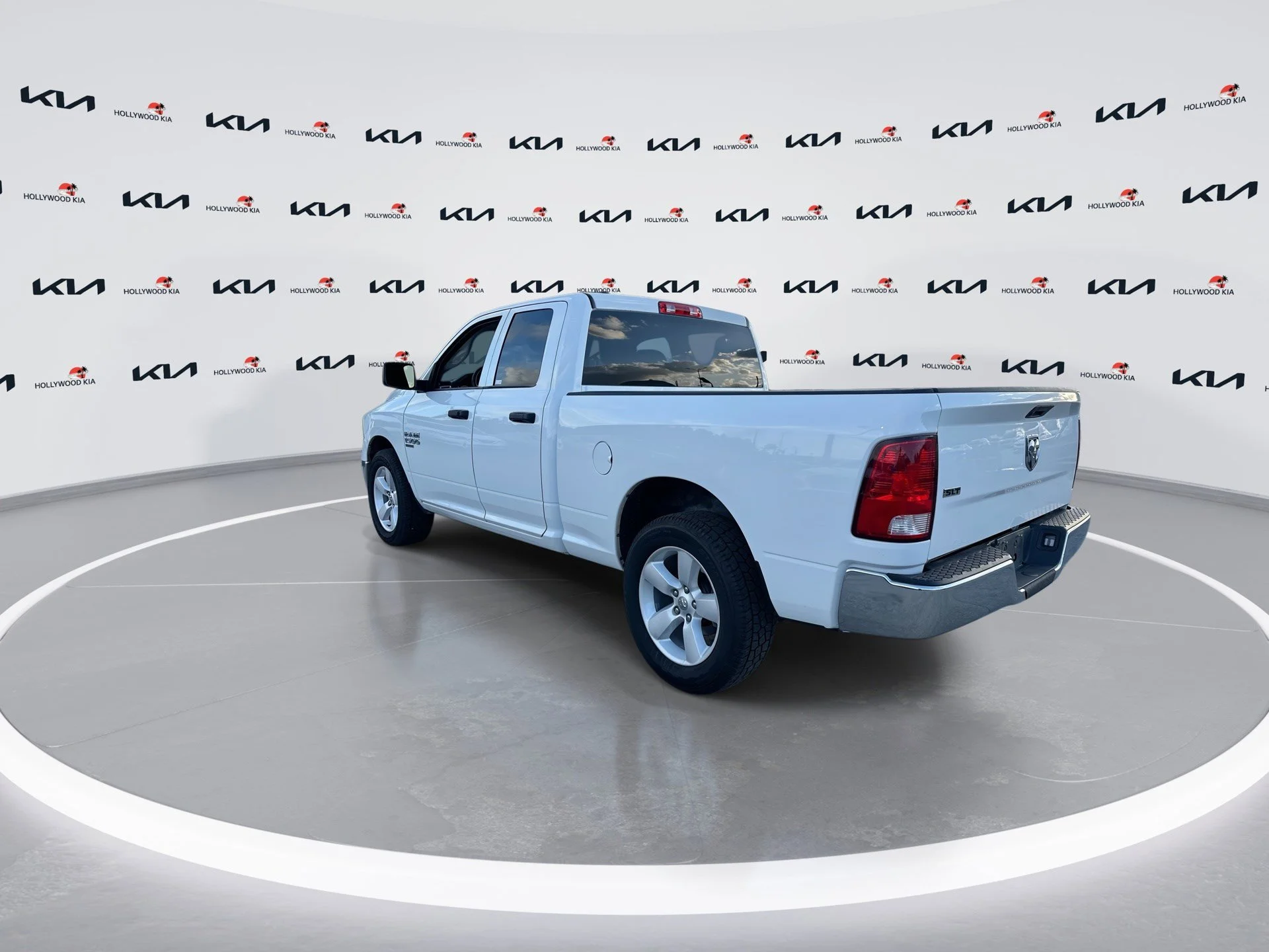 Used 2024 Bright White Clearcoat Ram SLT image 6