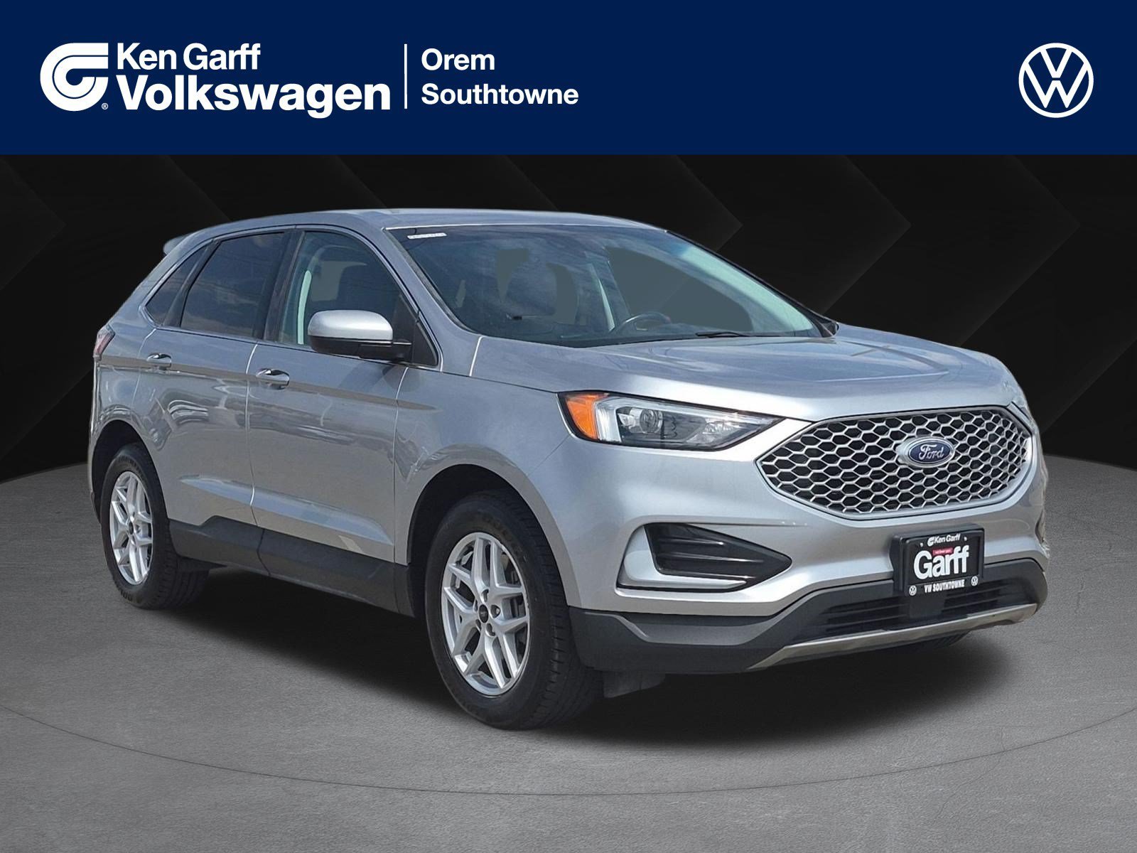 Used 2023 Iconic Silver Metallic Ford SEL image 1