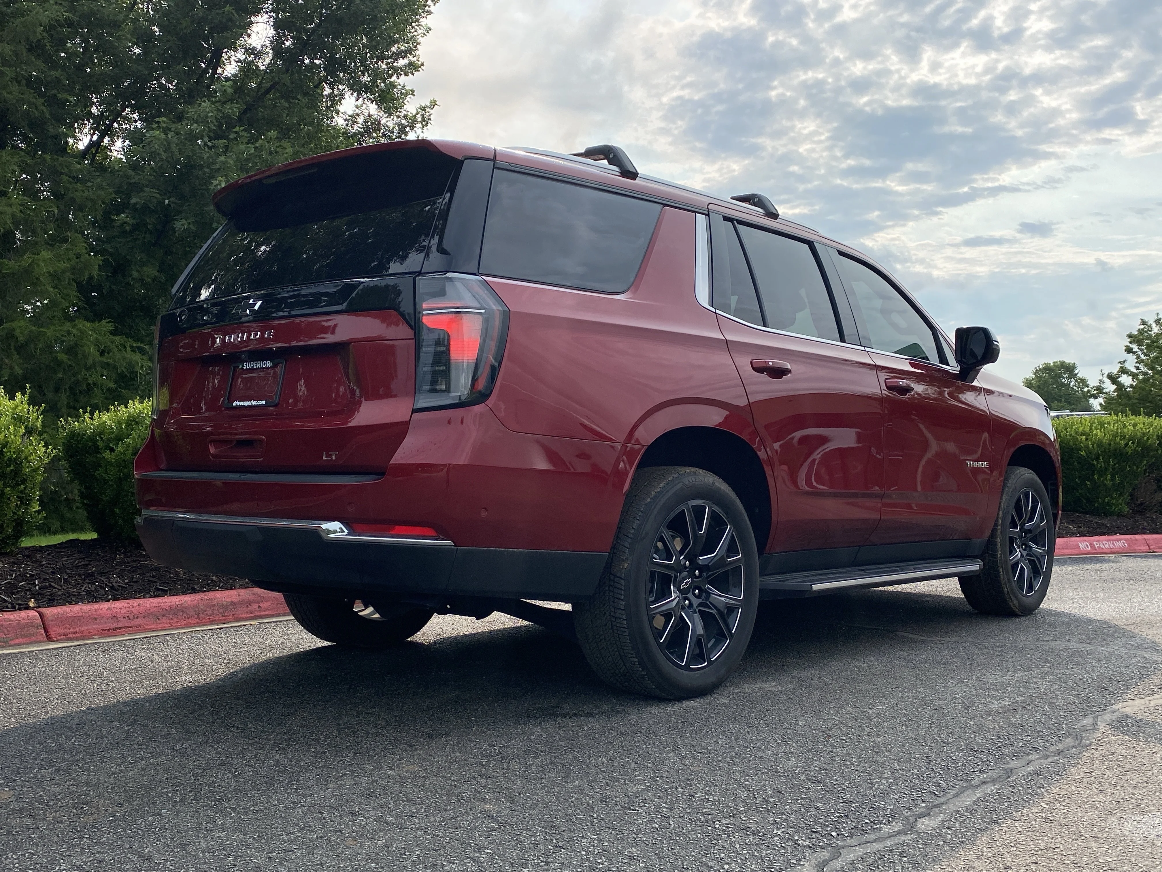 Used 2025 Radiant Red Tintcoat Chevrolet LT image 3