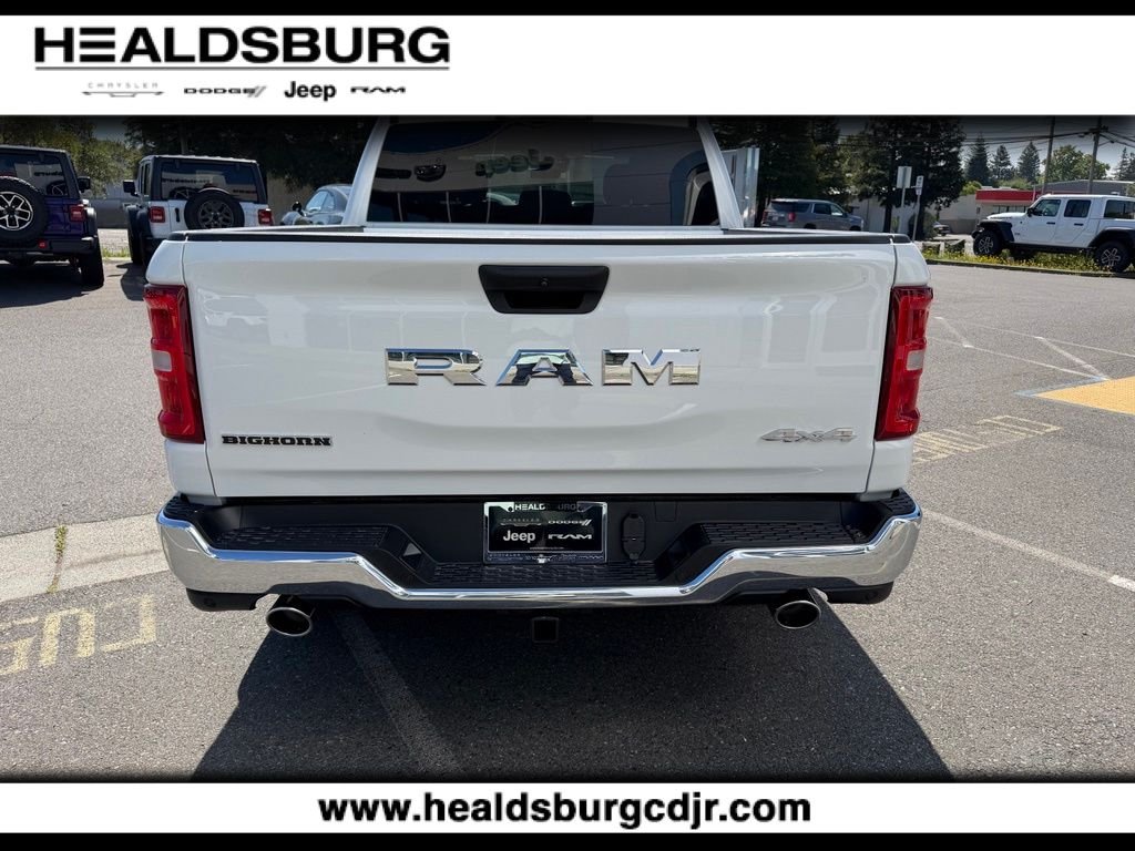 New 2026 Bright White Clearcoat RAM Big Horn/Lone Star image 4