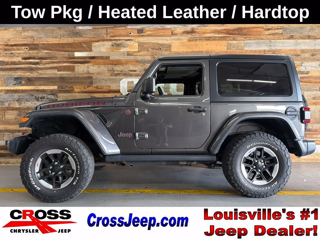Used 2018 Crystal Metallic Jeep Rubicon image 1