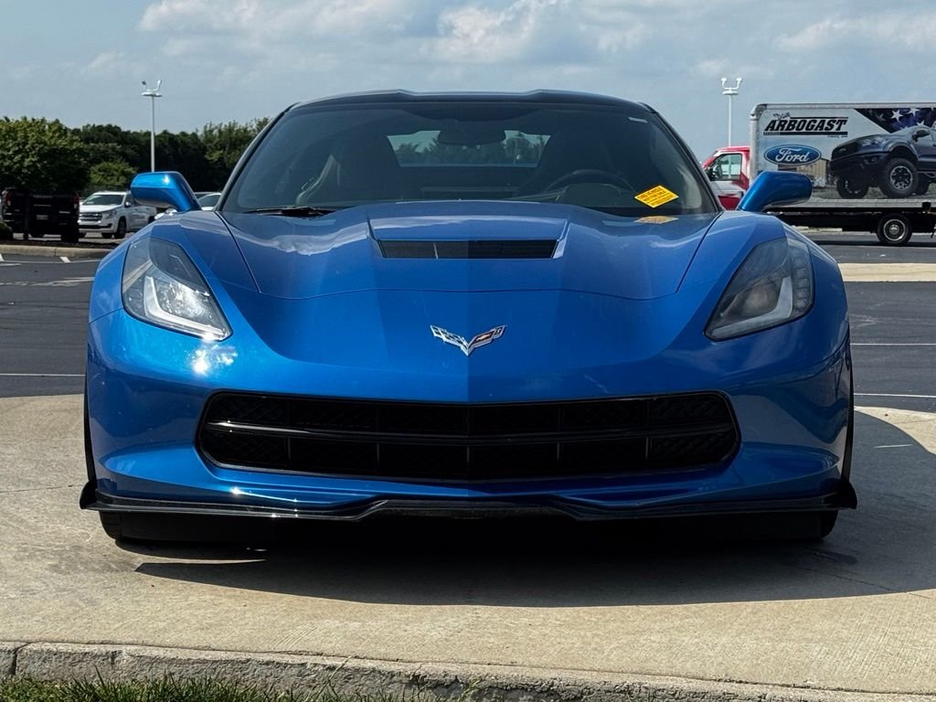 Used 2016 Laguna Blue Metallic Tintcoat Chevrolet Stingray image 2