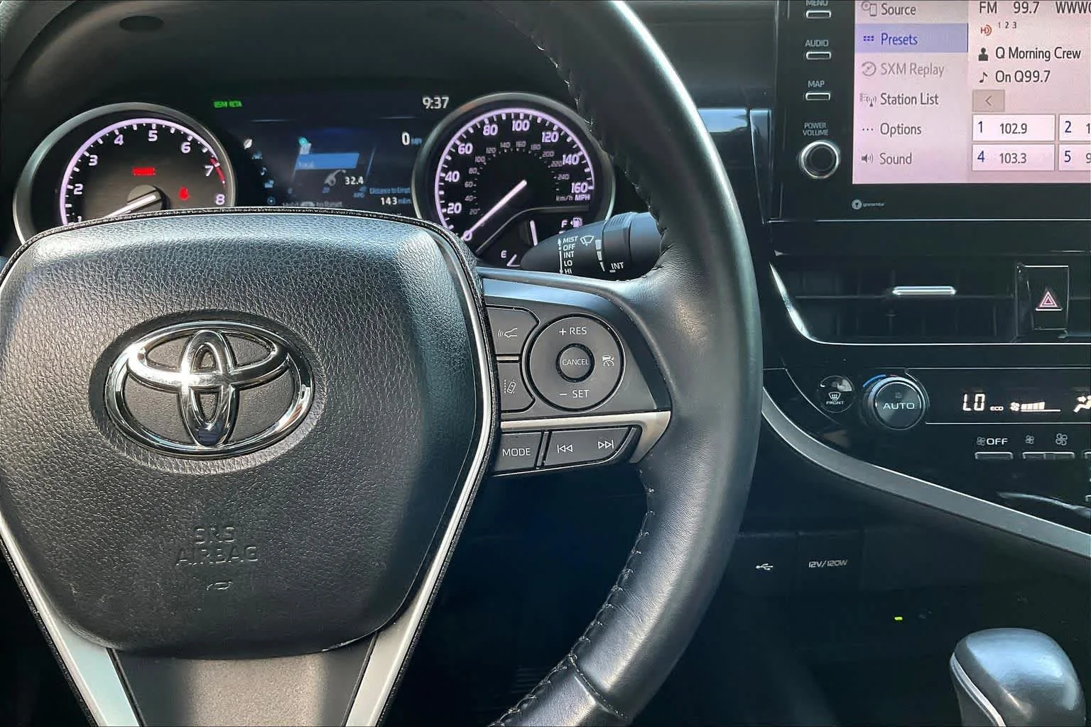 Used 2023 Supersonic Red Toyota XLE image 25