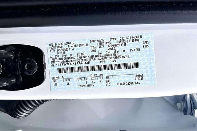 Used 2025 White Ford Platinum image 32