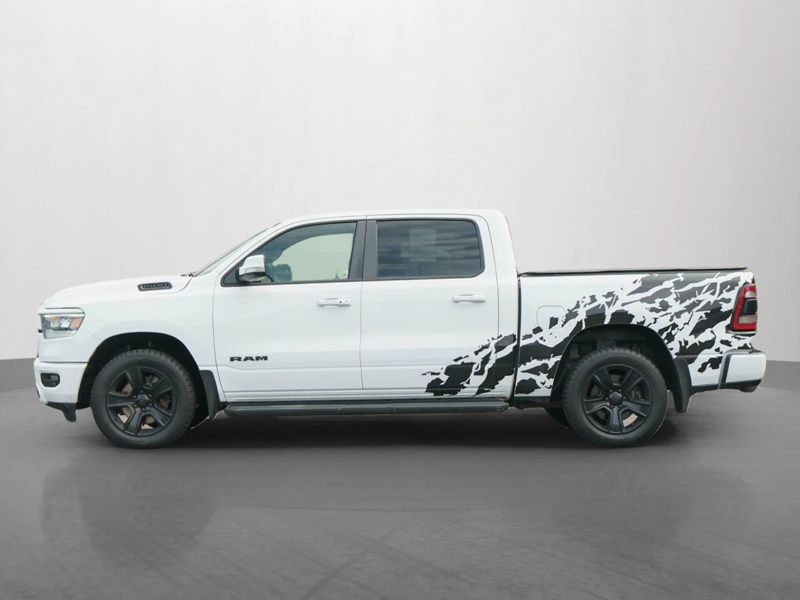 Used 2022 Bright White Clearcoat Ram Sport image 4