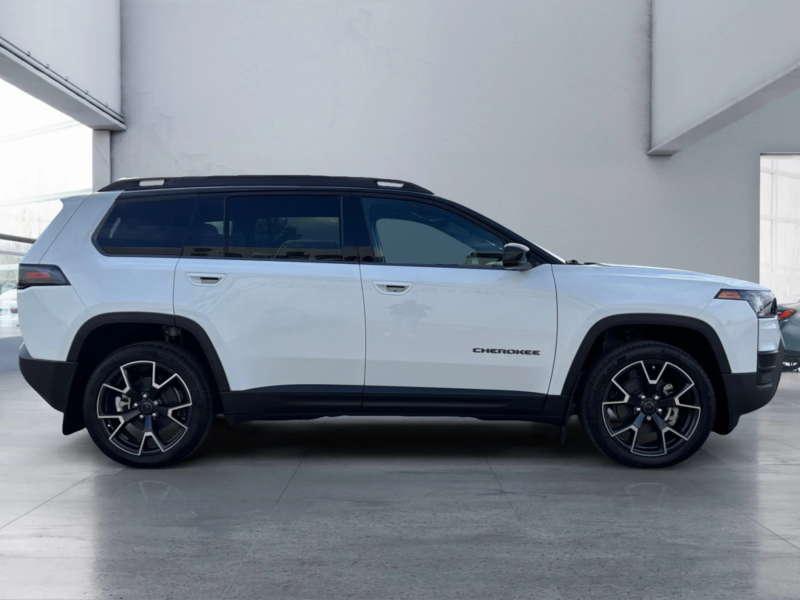 New 2026 Bright White Jeep Overland image 6