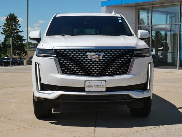Used 2021 Cadillac Escalade ESV Premium Luxury with VIN 1GYS4LKL7MR248134 for sale in Eden Prairie, Minnesota