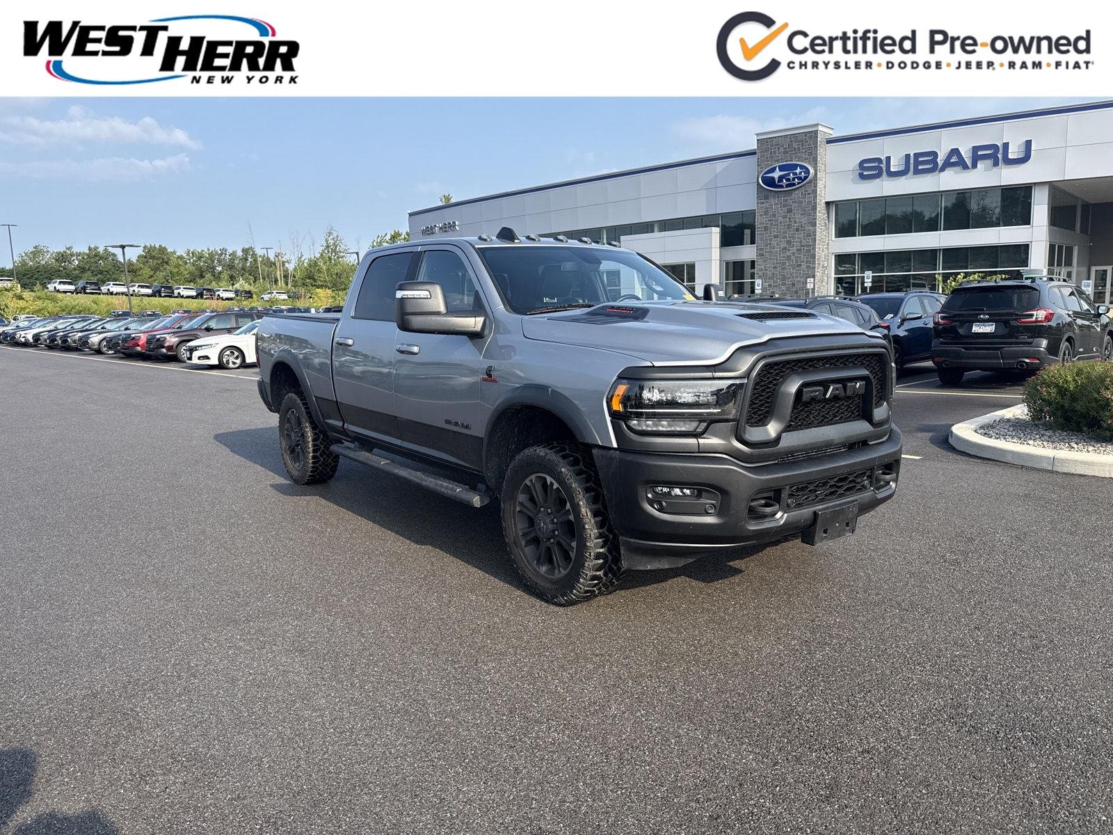 Certified Used 2023 Billet Silver Metallic Clearcoat Ram Power Wagon Rebel image 1