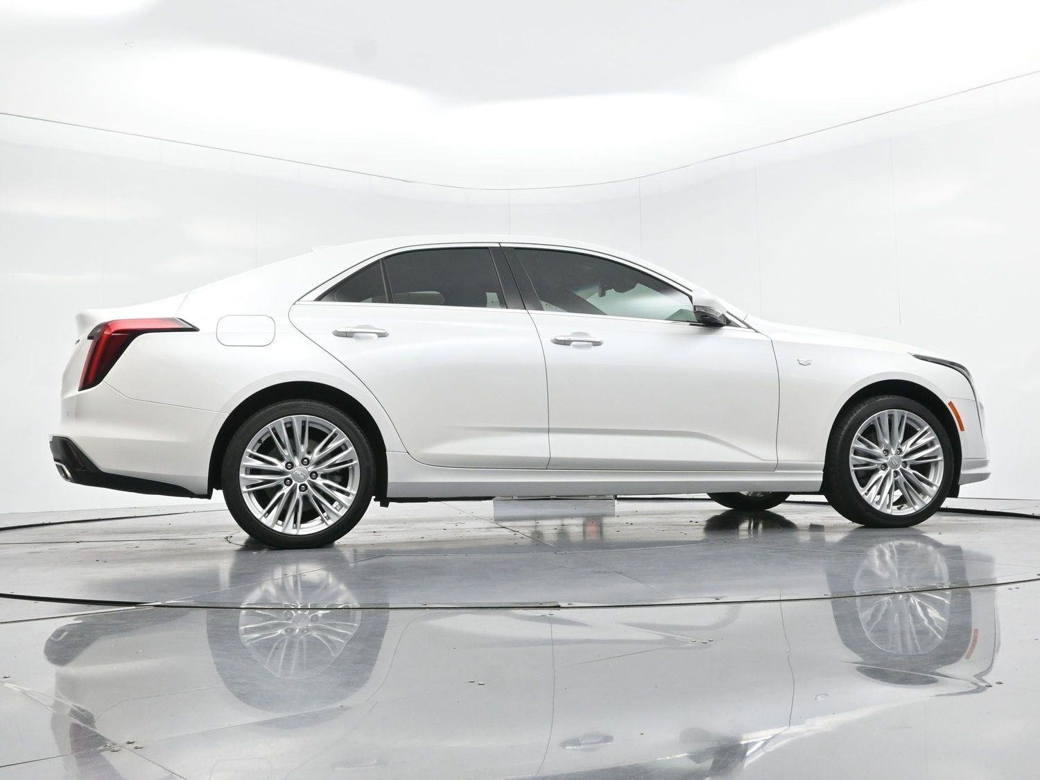 Used 2022 Crystal White Tricoat Cadillac Premium Luxury image 53