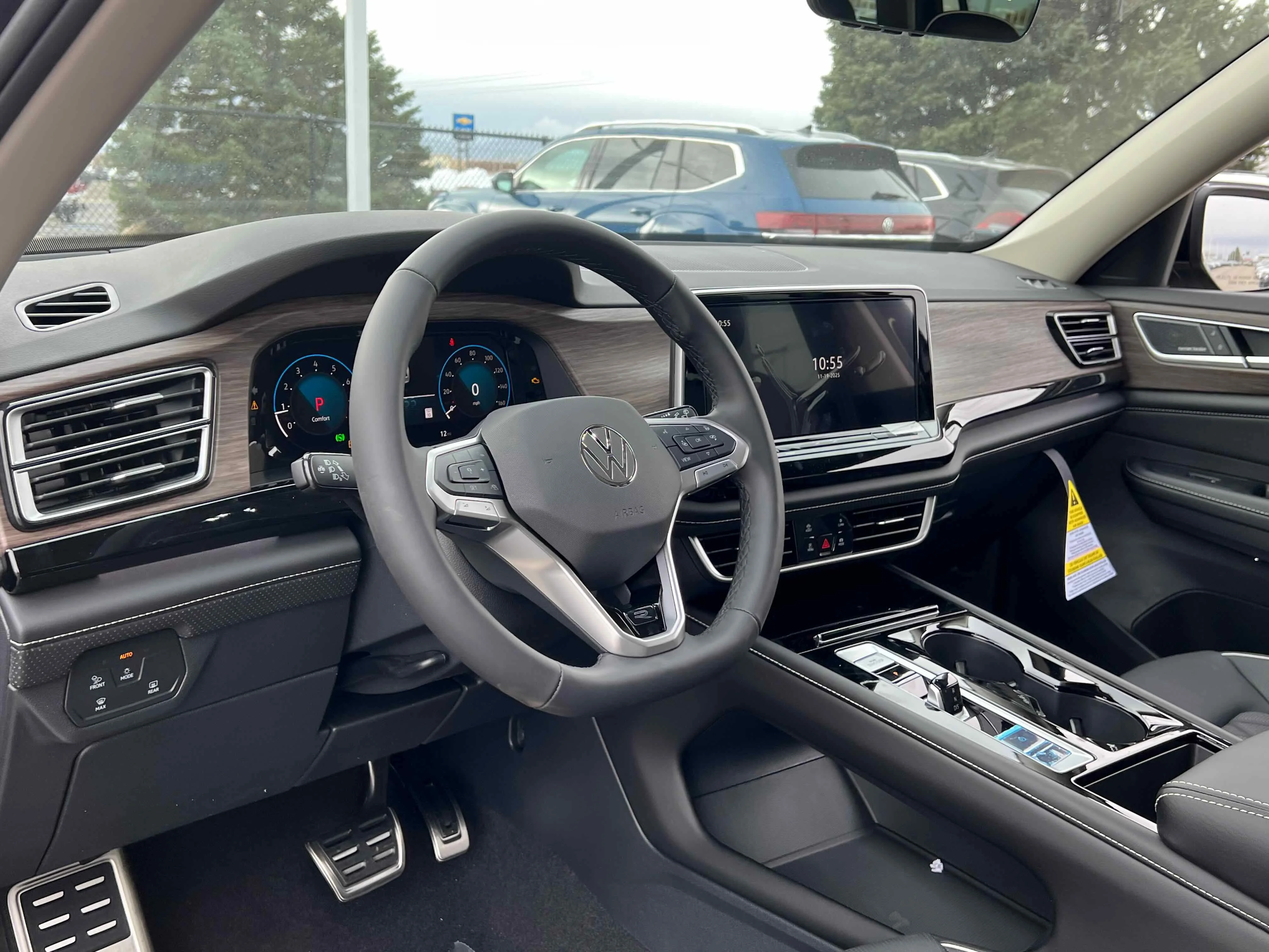 New 2026 Deep Black Volkswagen 2.0T SEL Premium R-Line image 3