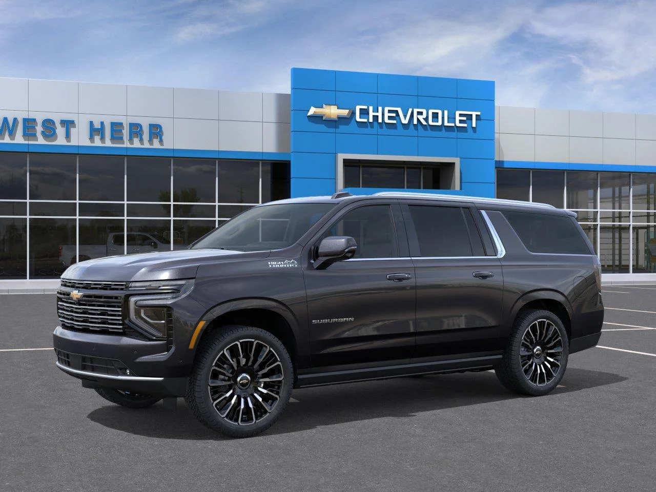 New 2026 Dark Ash Metallic Chevrolet High Country image 2