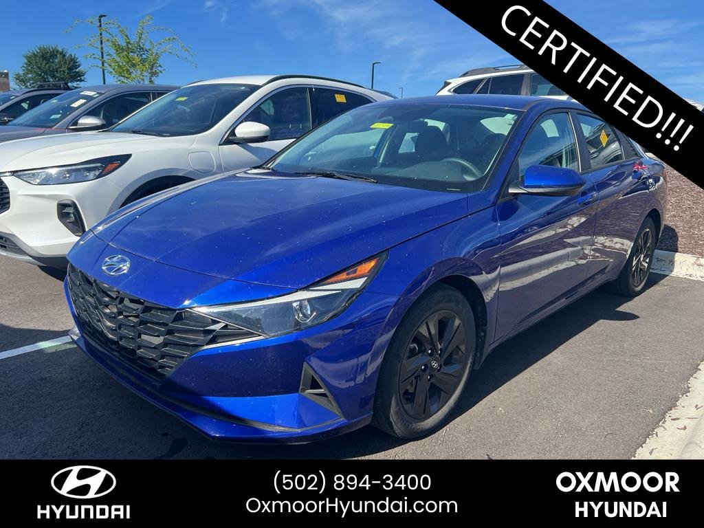 Used 2023 Intense Blue Hyundai SEL image 2