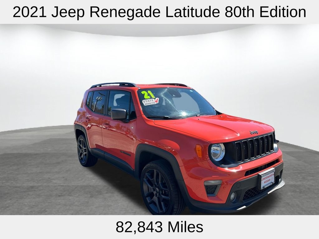 Pre-Owned 2021 Jeep Renegade Latitude 4D Sport Utility in
