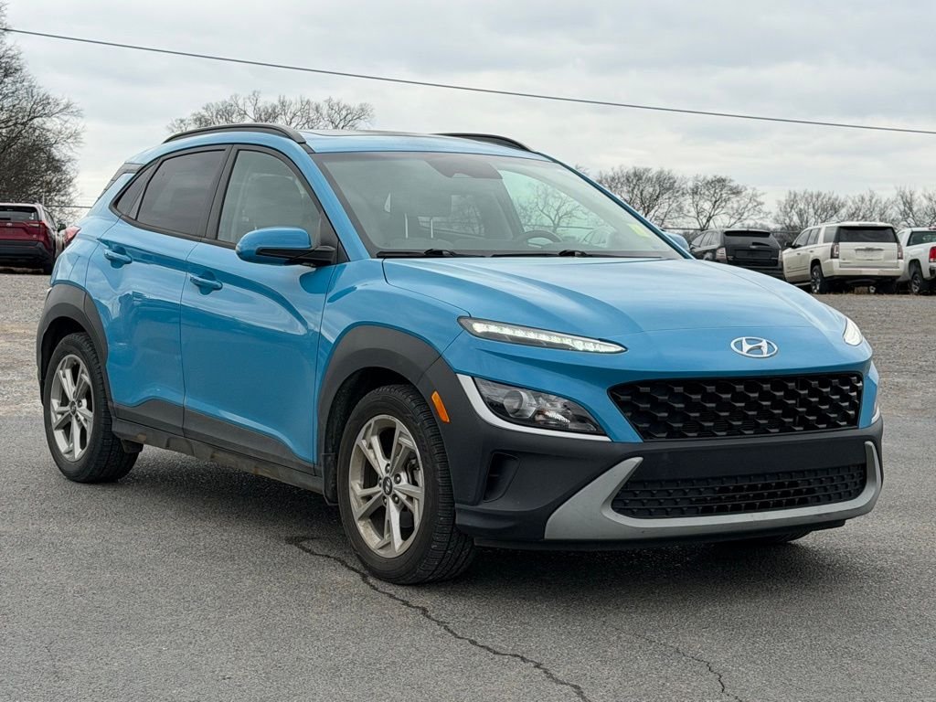 Used 2022 Hyundai Kona SEL with VIN KM8K32AB6NU859973 for sale in Shelbyville, TN