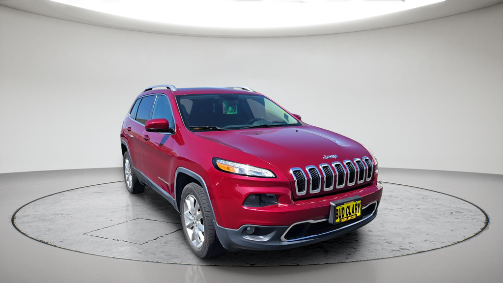 Used 2016 Red Jeep Limited image 1