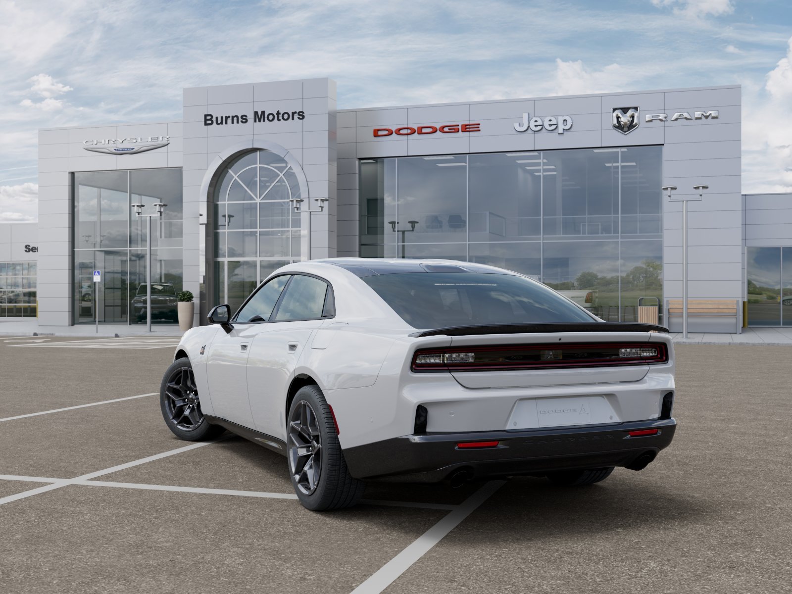 New 2026 White Knuckle Exterior Paint Dodge Scat Pack Blacktop image 29