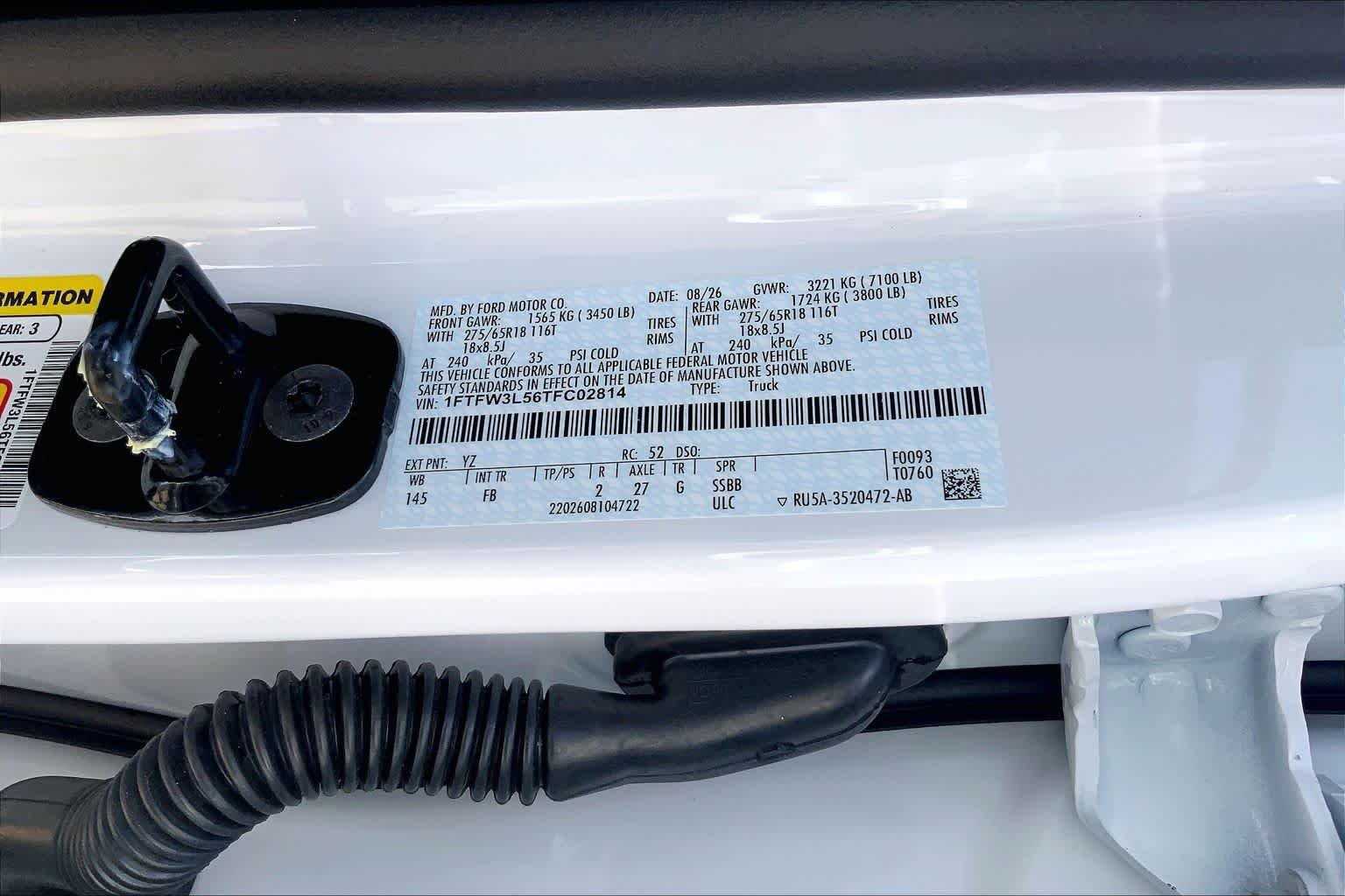 New 2026 Oxford White Ford XLT image 21