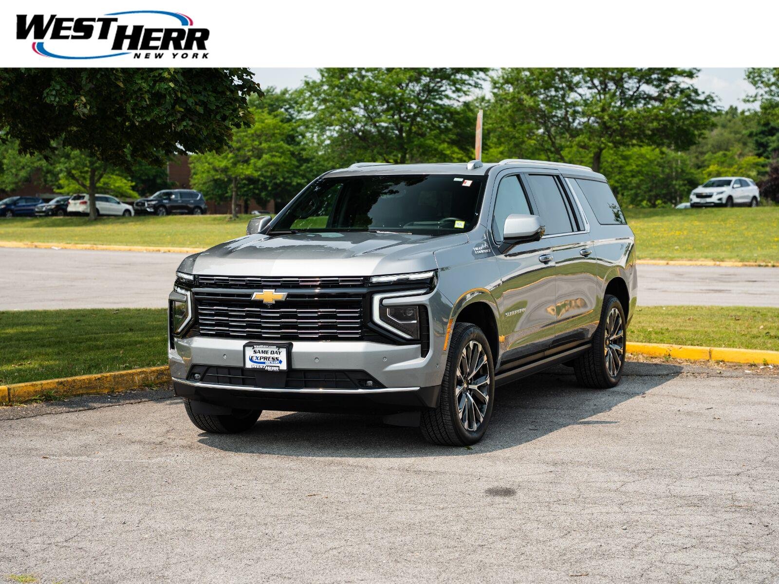 Used 2025 Sterling Gray Metallic Chevrolet High Country image 1