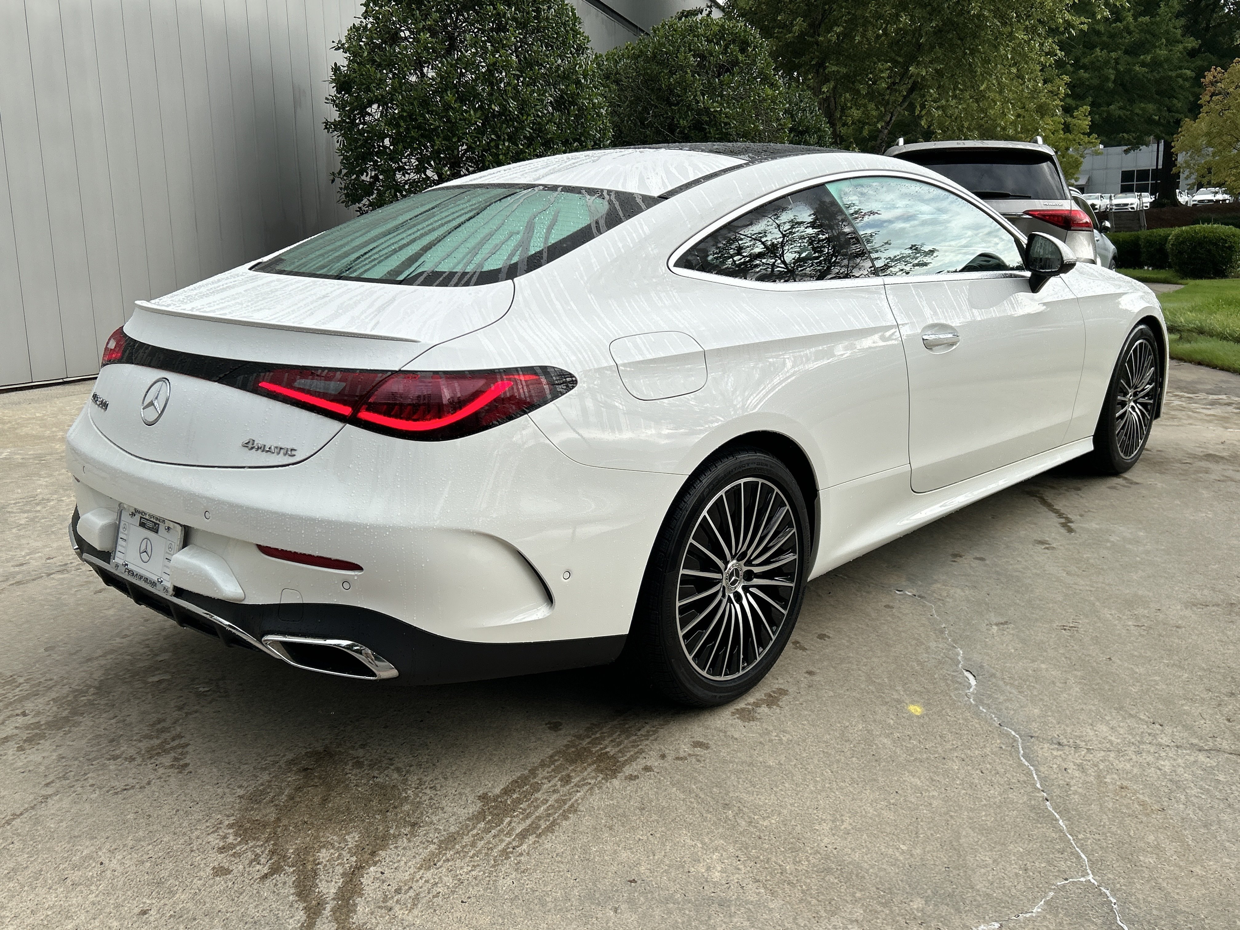 Certified Used 2025 Polar White Mercedes-Benz CLE 300 4MATIC® Coupe image 6