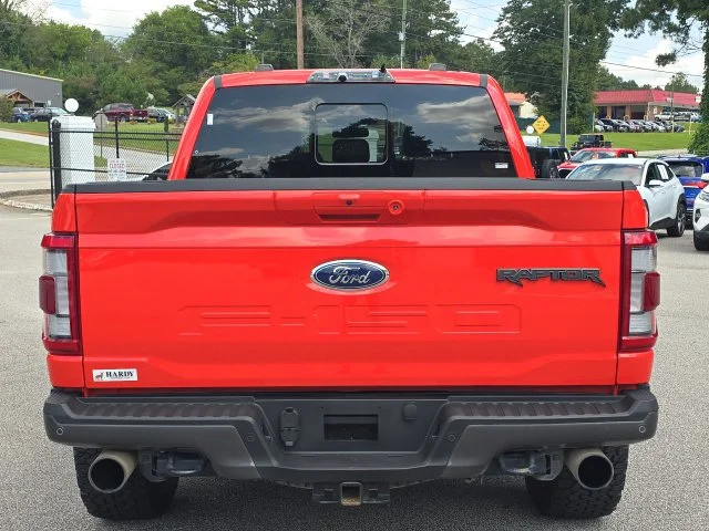 Certified Used 2022 Orange Ford Raptor image 4