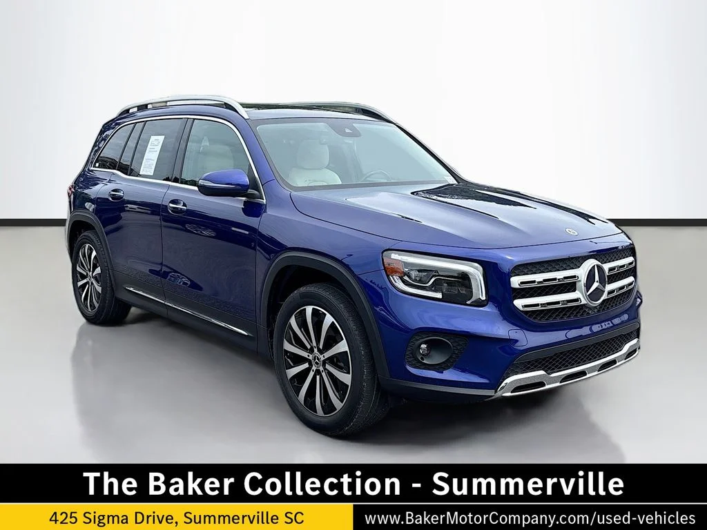 Used 2023 Blue Mercedes-Benz GLB 250 image 1